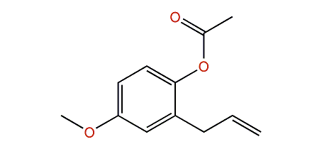 2-Allyl-4-methoxyphenyl acetate